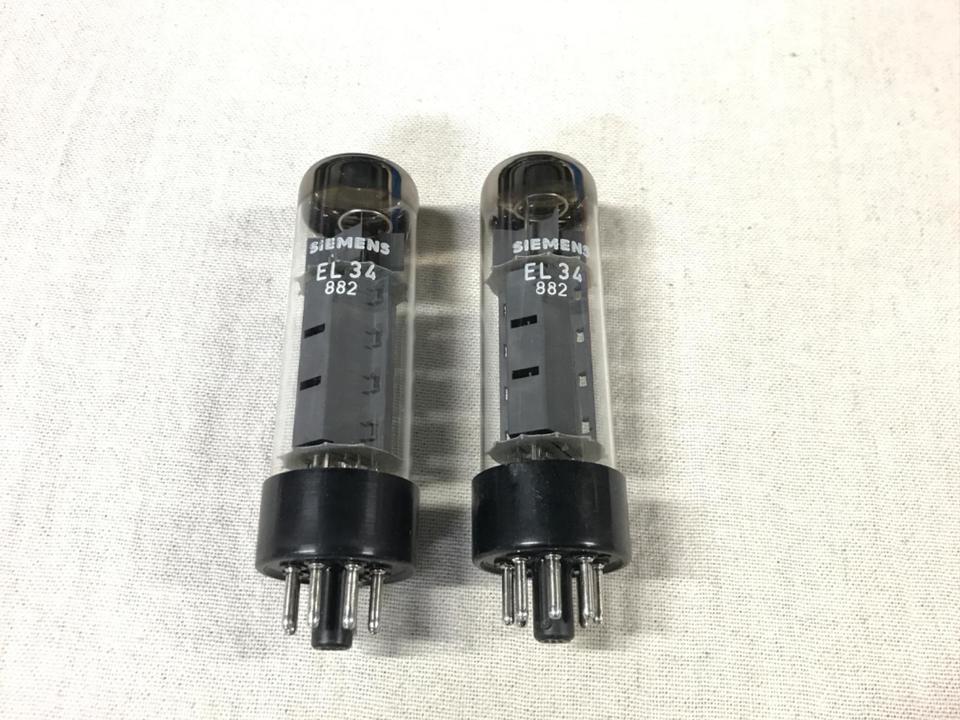 SIEMENS シーメンス 真空管 EL34/6CA7 4本セット □ 4B6BD-10