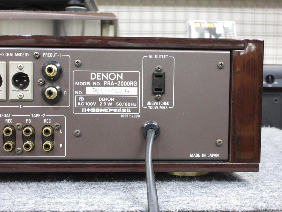 激レア　DENON アンプ　PRA-2000 オーバーホール済み 激レア DENON アンプ PRA-2000 オーバーホール済み 激レア DENON