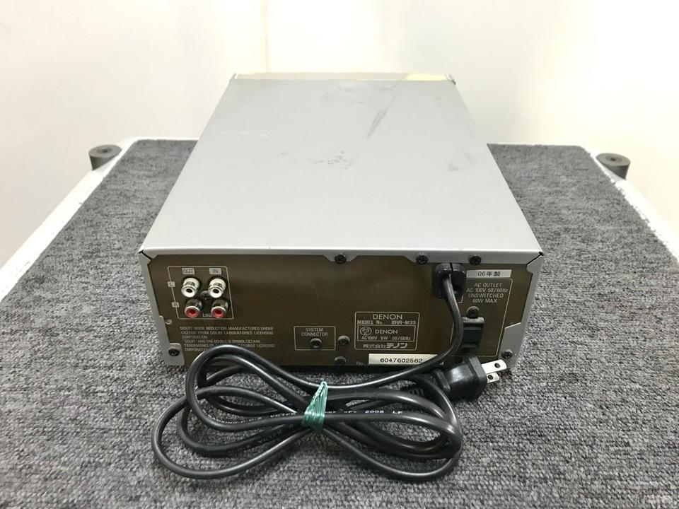 DRR-M33 DENON - 中古オーディオ 高価買取・販売 ハイファイ堂
