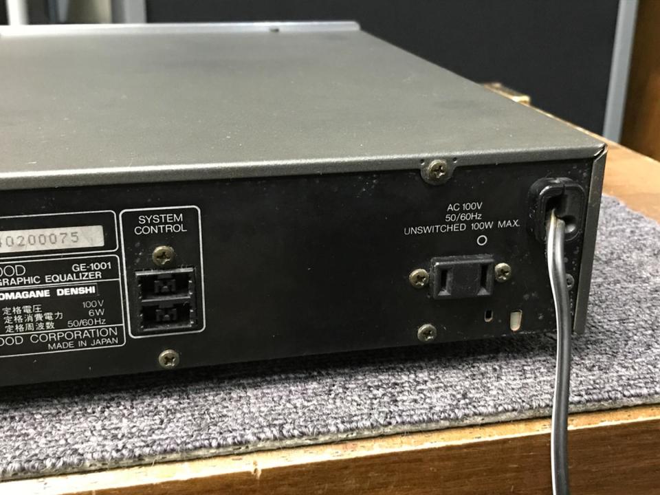 KENWOOD k's GE-1001 イコライザー　ケンウッド KENWOOD GE-1001 Parametric Equalizer Audio Stereo | eBay