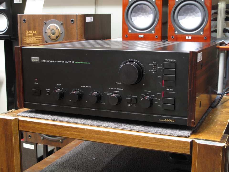 SANSUI AU-X11 マスターインテグレーテッドアンプ プリメインアンプ 行董】Sansui サンスイ U-X11 プリメインアンプ MASTER