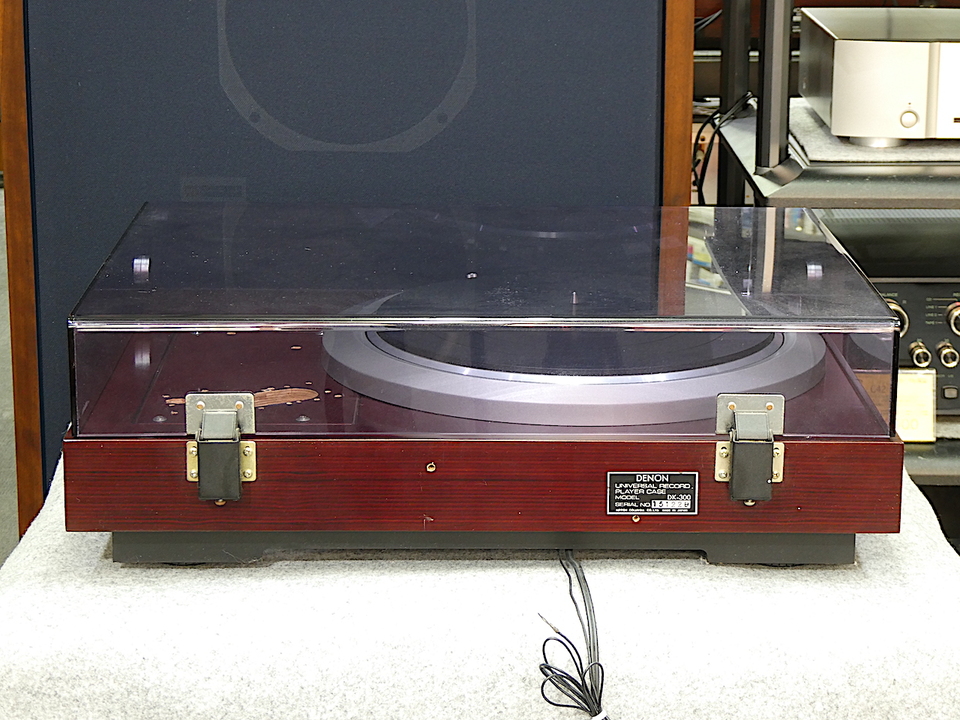 修理済品 DENON DP-80 ターンテーブル+DK-300キャビネット+