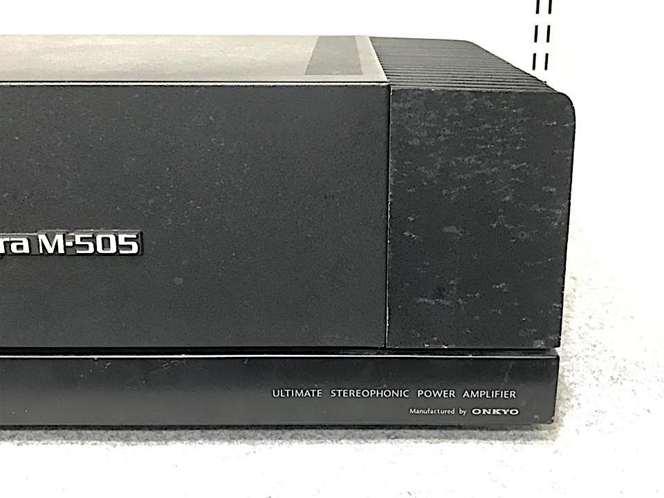 Integra M-505 ONKYO - 中古オーディオ 高価買取・販売 ハイファイ堂