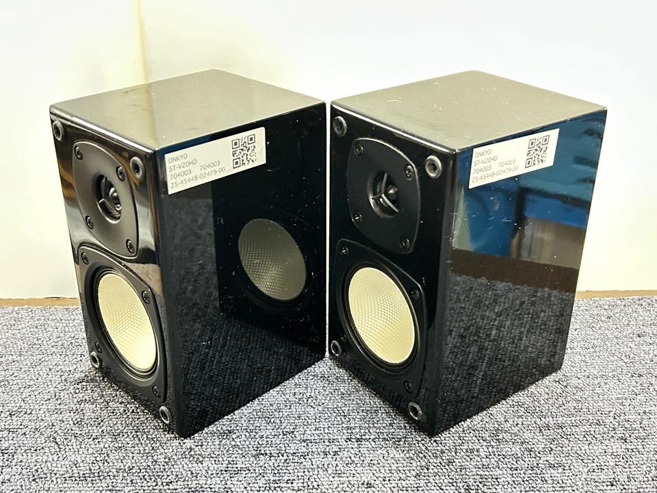 【美品】ONKYO ST-V20HD 2WAY スピーカー ペア ブラック ST-V20HD ONKYO - 中古オーディオ 高価買取・販売 ハイファイ堂