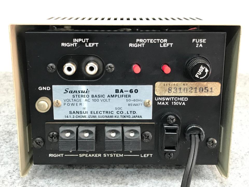 BA-60 SANSUI - HiFi-Do McIntosh/JBL/audio-technica/Jeff Rowland