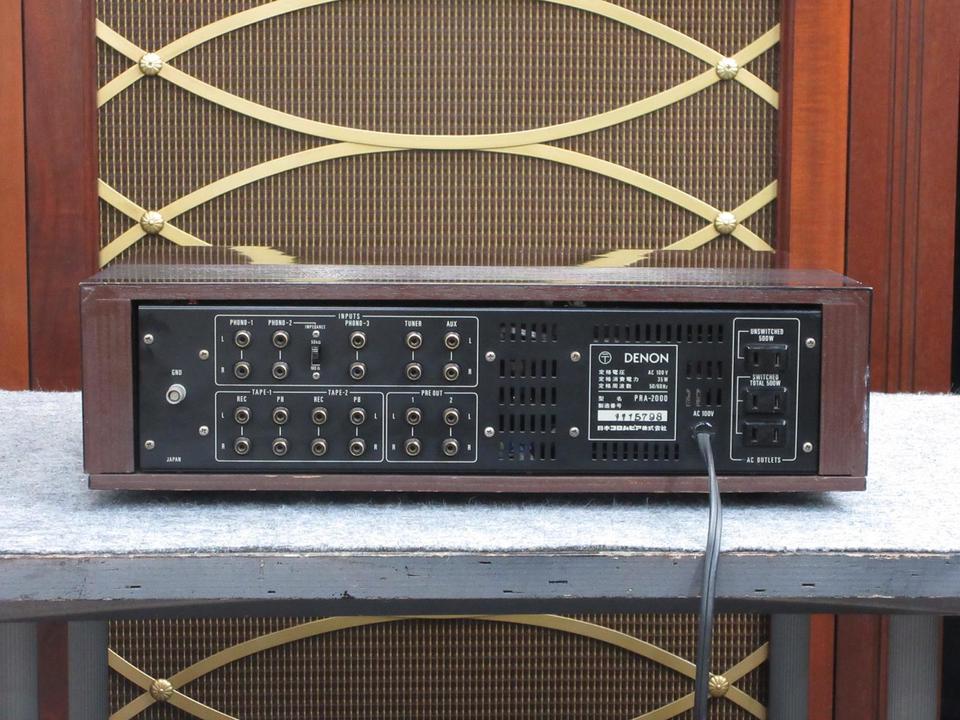 DENON コントロールアンプ PRA-2000 デンオン PRA-2000 – 長岡鉄男氏が愛用したプリアンプ | 【昭和