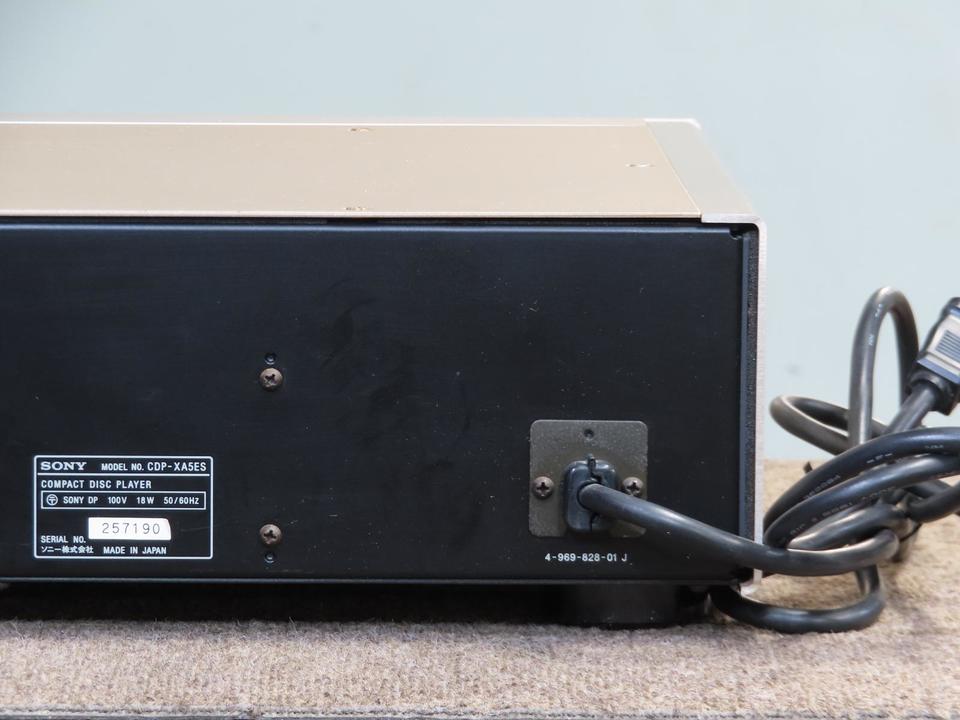 光学固定式 CDプレーヤーCDP-XA5ES ブラック／ソニー SONY CDP-XA5ESの仕様 ソニー