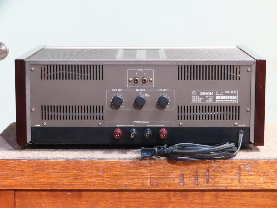 POA-3000 DENON - 中古オーディオ 高価買取・販売 ハイファイ堂