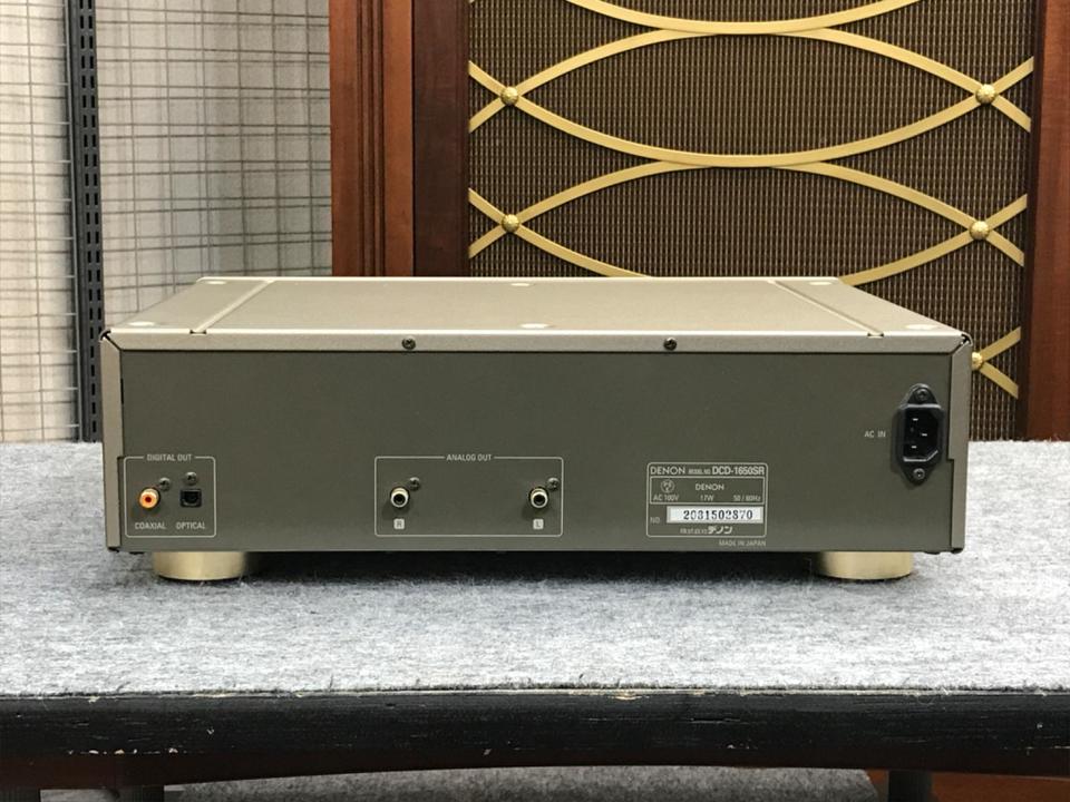 DCD-1650SR DENON - 中古オーディオ 高価買取・販売 ハイファイ堂