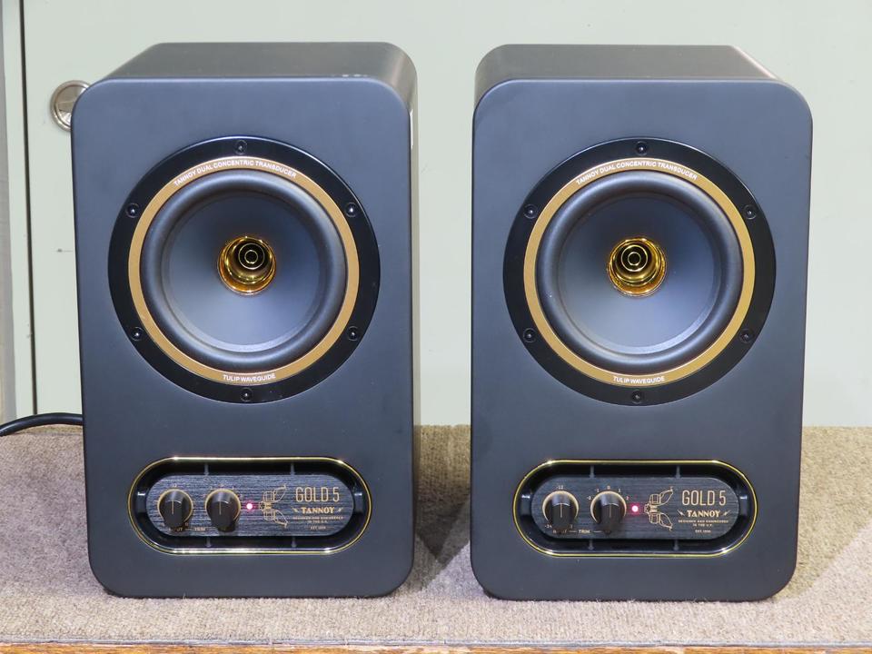 スピーカー・ウーファー TANNOY GOLD 5 TANNOY GOLD 5 モニタースピーカー ×2本(タンノイ ゴールド5