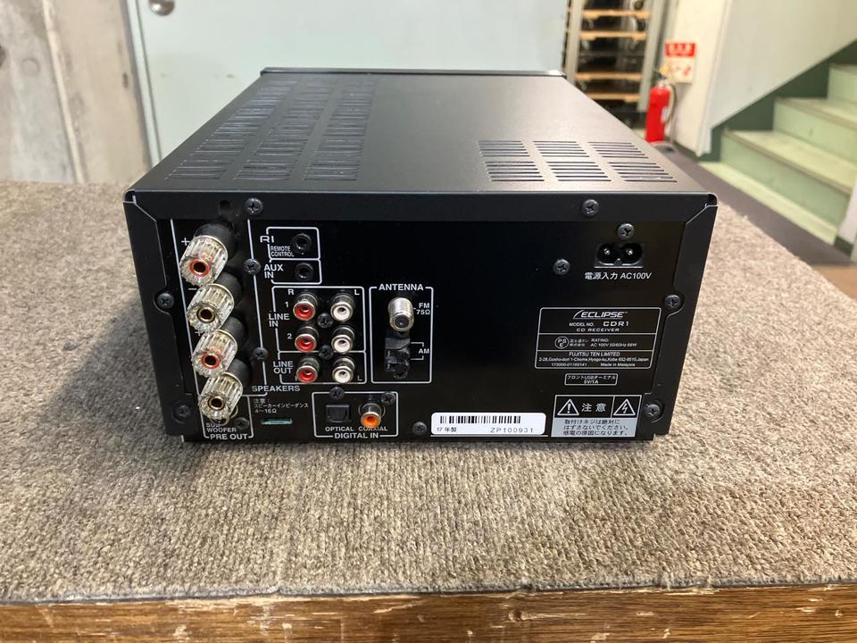 CD難あり】イクリプス CDR1 アンプ CD難あり】イクリプス CDR1 アンプ