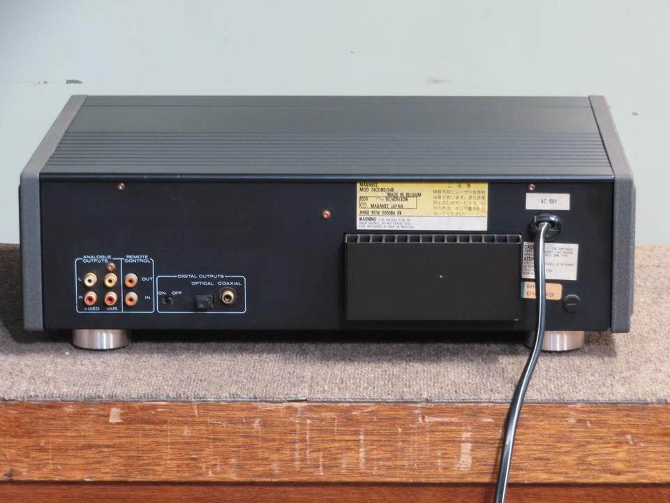 Marantz マランツ CDプレイヤー ブラック CD-80 ベルギー製 希少 Amazon | marantz マランツ CD-80 ブラック CDプレイヤー