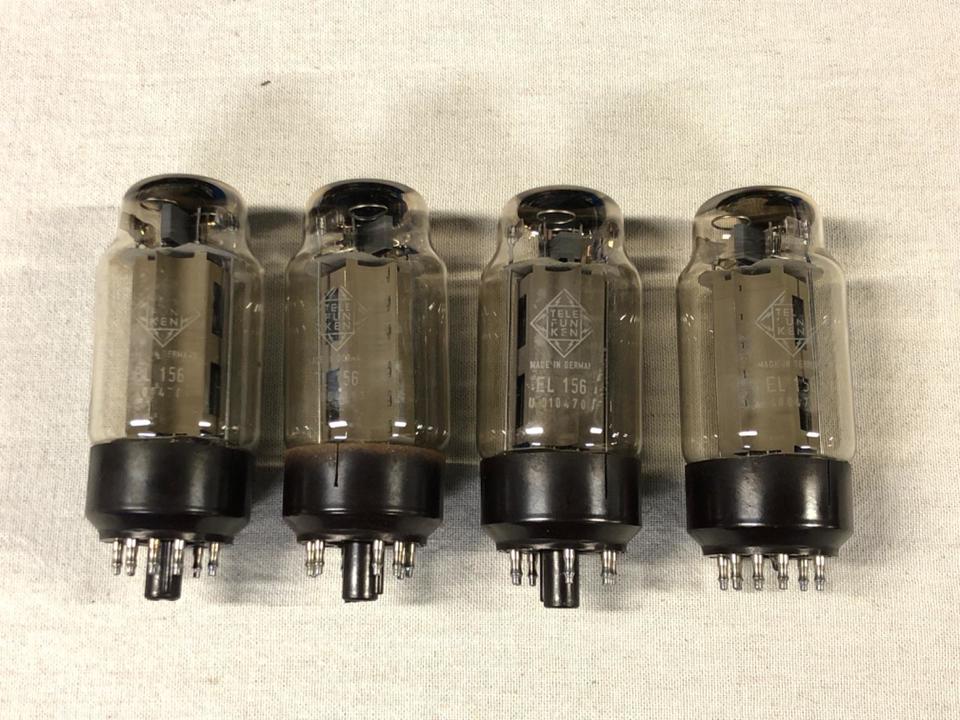 N*s様 TELEFUNKEN EL 156 真空管　2本セット　未使用品 EL156 TELEFUNKEN - 中古オーディオ 高価買取・販売 ハイファイ堂