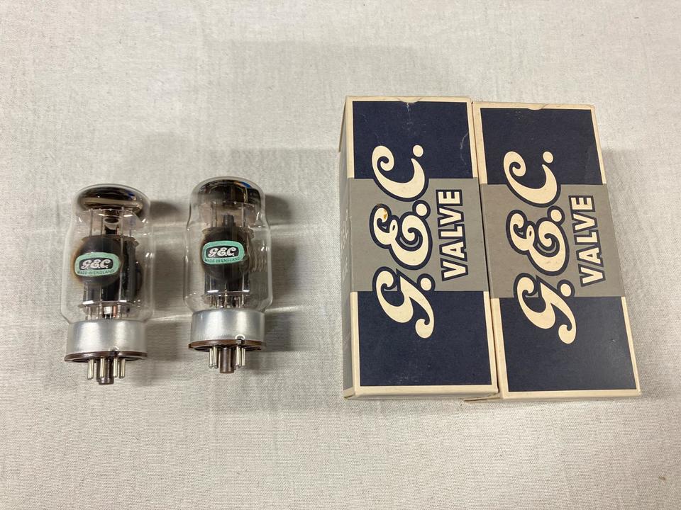 G.E.C. KT88 真空管 ペア (イギリス製) 箱無し 【公式通販】