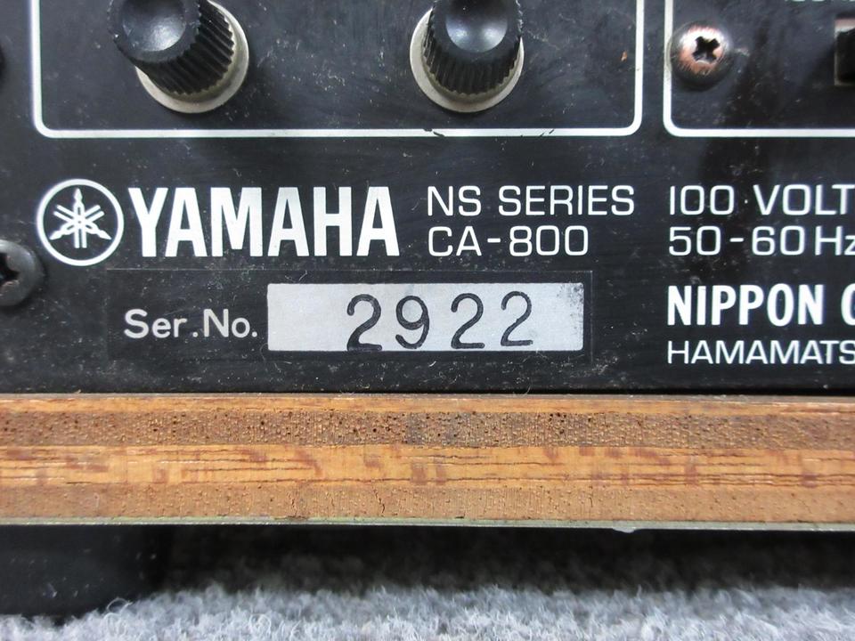 YAMAHA CA-800 Ⅱ プリメインアンプ(ジャンク) YAMAHAプリメインアンプCA-800Ⅱめでたく復活！ : 昭和な日々