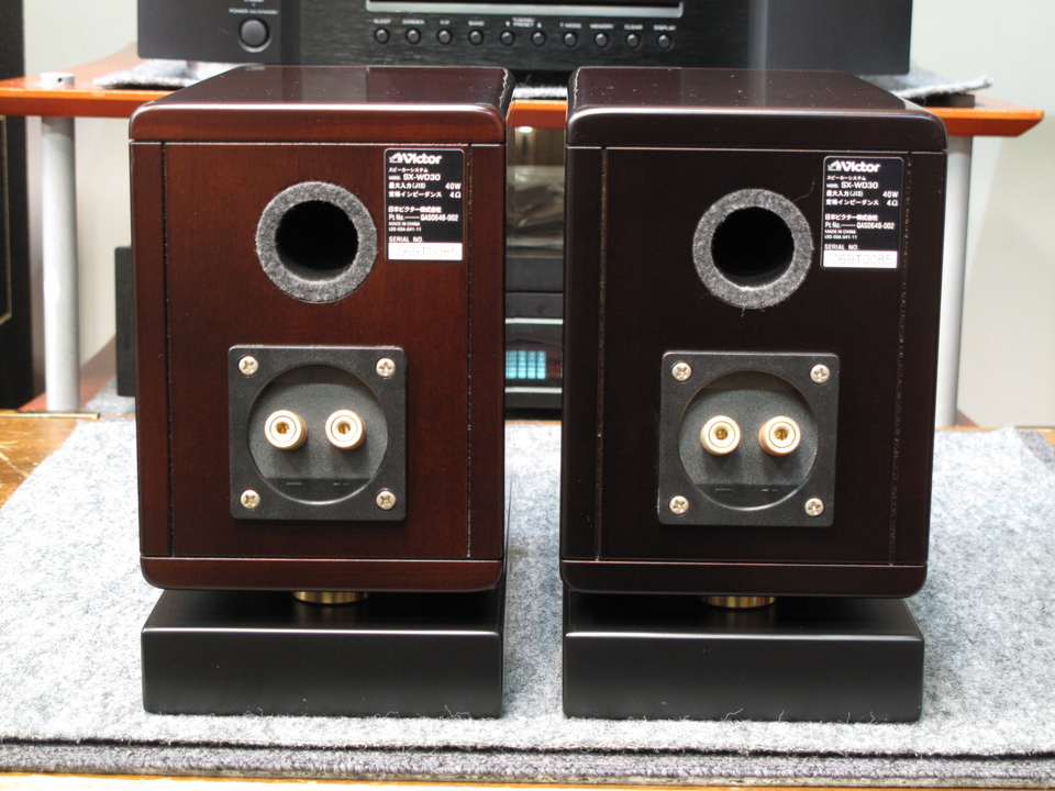 Victor ウッドコーンスピーカー SX-WD30 & 専用スタンド セット Victor SX-WD30 - 中古オーディオ ビクター 高価買取・販売 ハイファイ