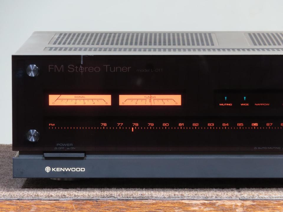 Kenwood ケンウッドFMチューナー　L-01T ジャンク KENWOOD L-01T / ケンウッド FMステレオチューナー