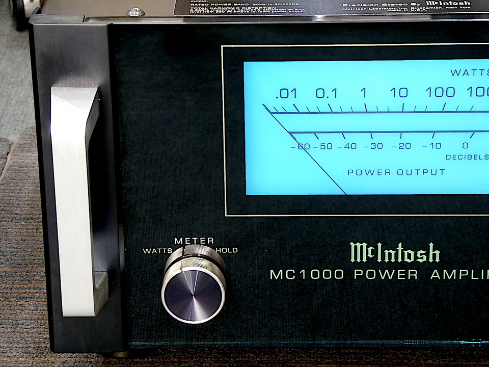 MC1000 McIntoshの買取価格 - 中古オーディオ 高価買取・販売 ハイファイ堂