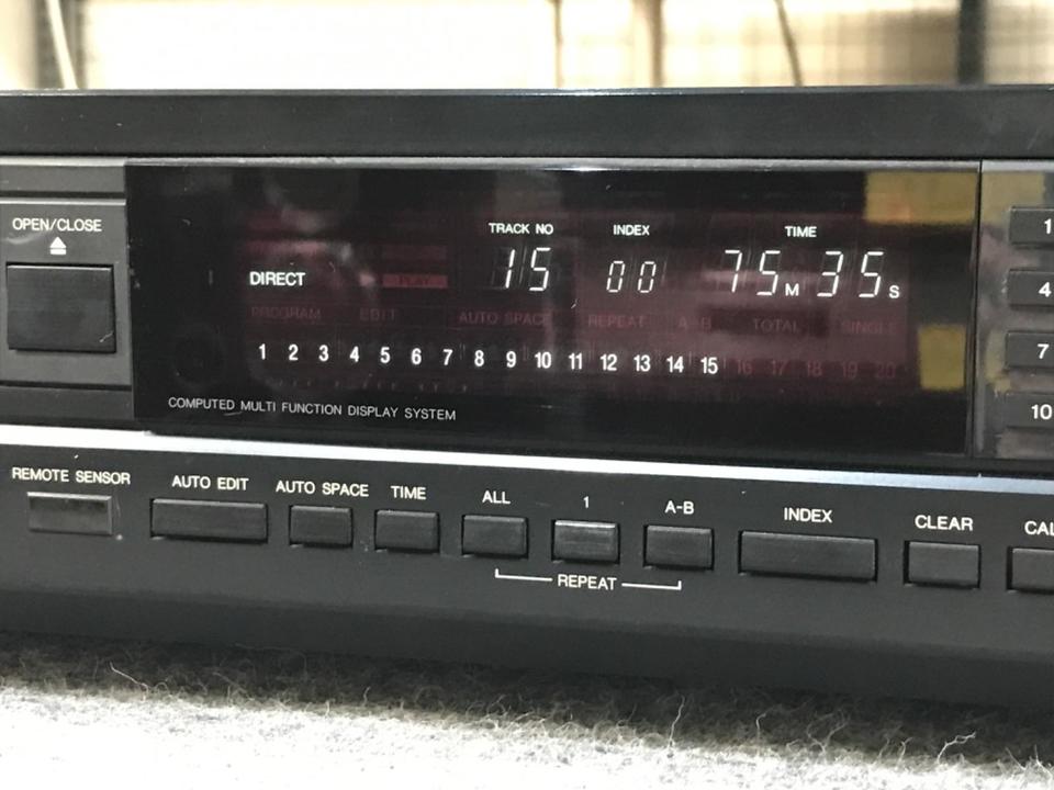 ジャンク品　DENON　CDプレーヤー　DCD-1400　レトロ品 ジャンク品 DENON CDプレーヤー DCD-1400 レトロ品