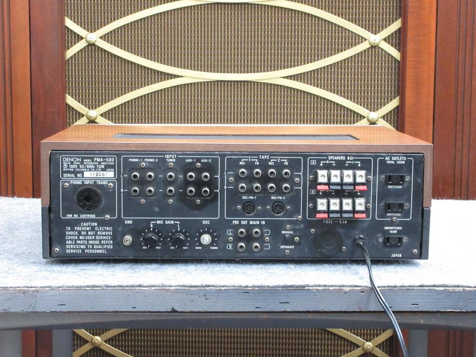 DENON PMA-500 プリメインアンプ　訳あり DENON PMA-500の仕様 デノン/デンオン