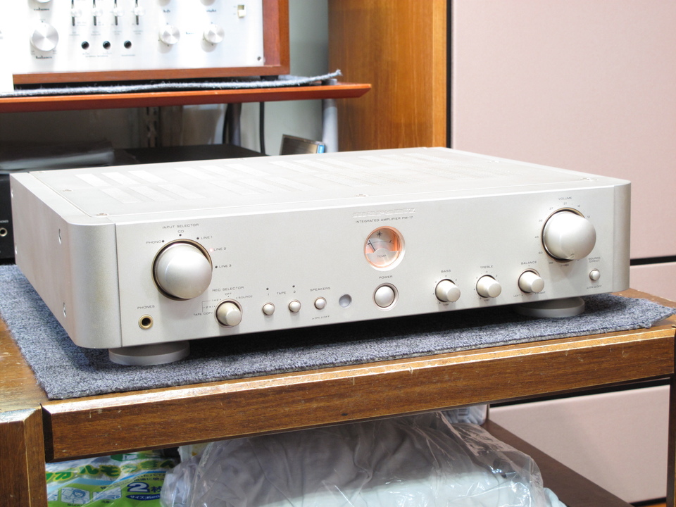 高性能プリメインアンプ PM-17　中古品 Marantz マランツ PM-17 プリメインアンプ - 中古オーディオの