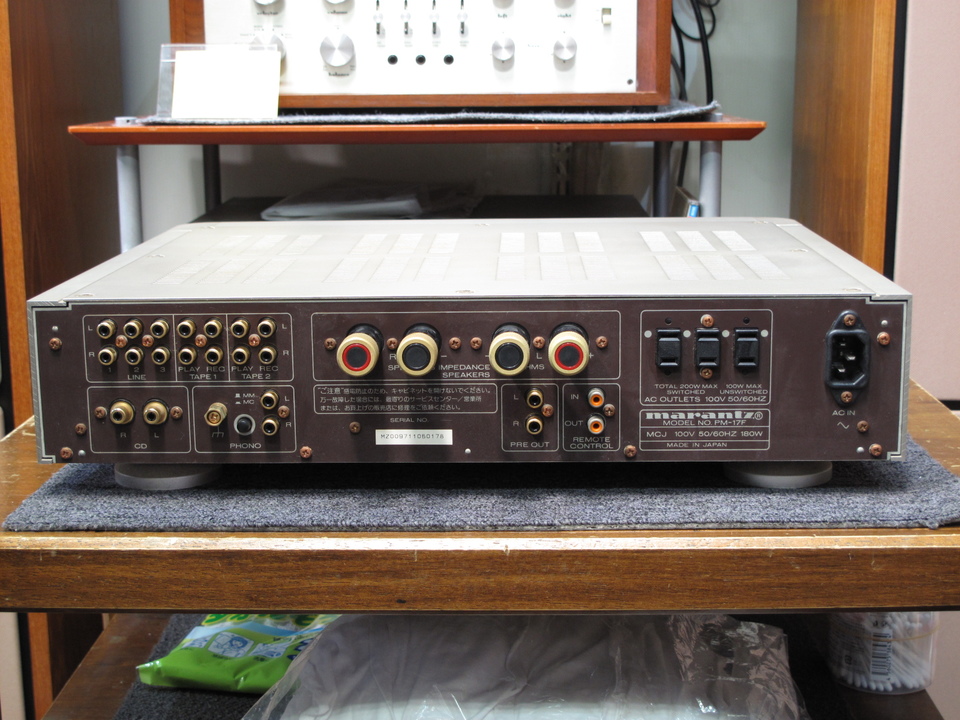 高性能プリメインアンプ PM-17　中古品 PM-17 marantz - 中古オーディオ 高価買取・販売 ハイファイ堂