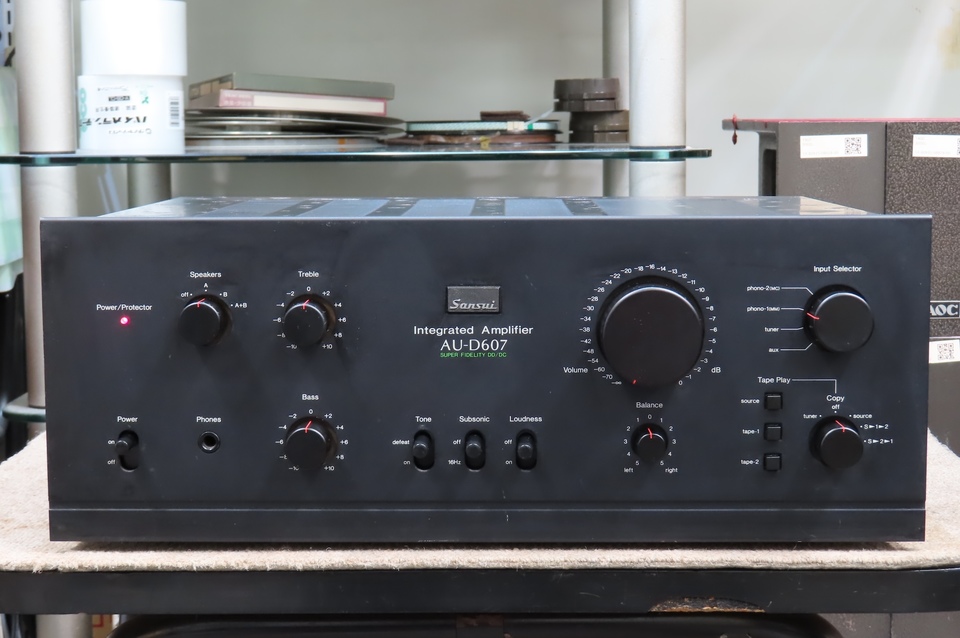 AU-D607 SANSUI - 中古オーディオ 高価買取・販売 ハイファイ堂