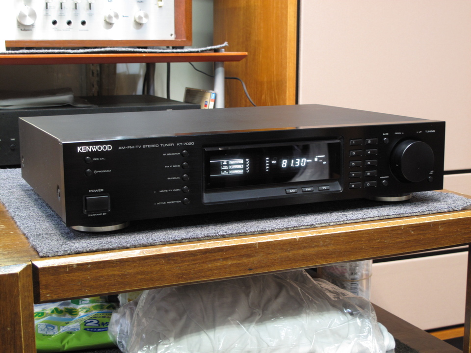 美品』KENWOOD KT-7020 FM/AMチューナー オーディオ機器 『美品