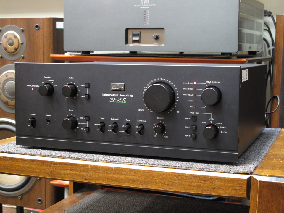 AU-D707 SANSUI - 中古オーディオ 高価買取・販売 ハイファイ堂