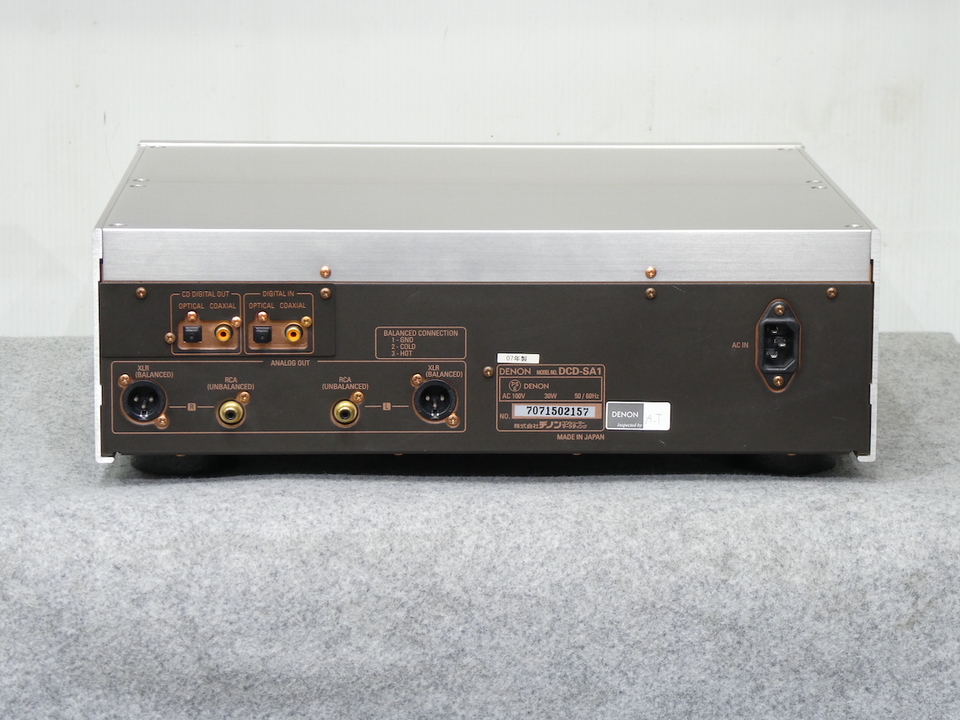 美品！ DENON デノン DCD-SA1 SACD プレーヤー スーパー