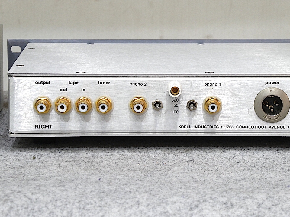 KRELL プリアンプ PAM-2 初期シリアル5番 ガラストップウッドケース 両チャンネル独立電源！  KRELL : PAM-5 - 中古 | オーディオユニオン