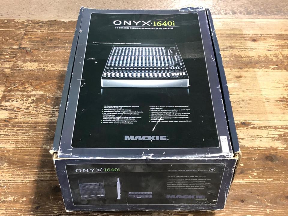 ONYX 1640i MACKIE - 中古オーディオ 高価買取・販売 ハイファイ堂