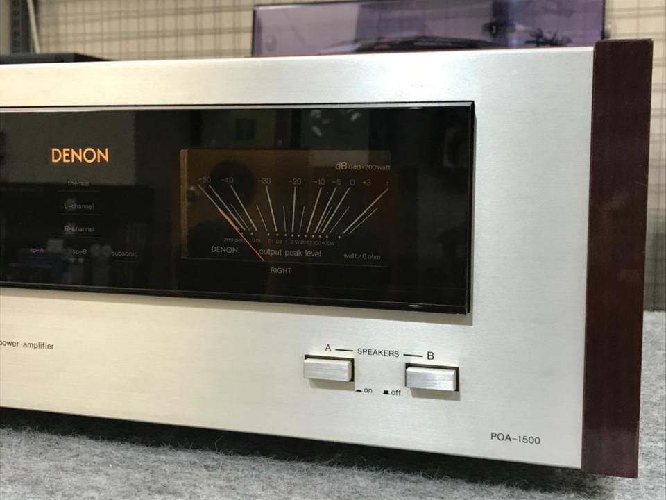 DENON POA-1500 パワーアンプ【ジャンク】 POA-1500について』 クチコミ掲示板 - 価格.com