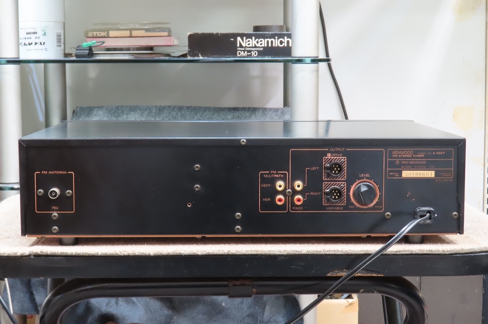 KENWOOD★FM専用ステレオチューナー L-03T ケンウッド★中古 2025年最新】KENWOOD l-03tの人気アイテム - メルカリ