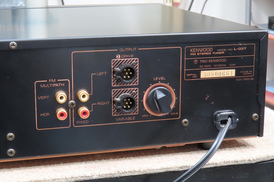 L-03T KENWOOD - 中古オーディオ 高価買取・販売 ハイファイ堂
