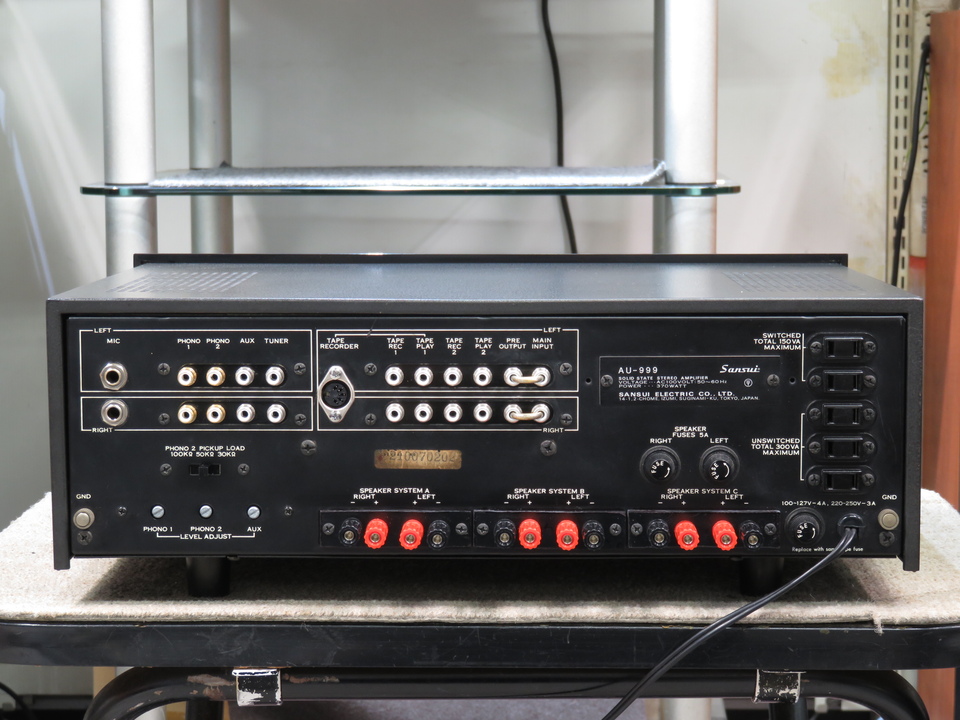 AU-999 SANSUI - HiFi-Do McIntosh/JBL/audio-technica/Jeff Rowland