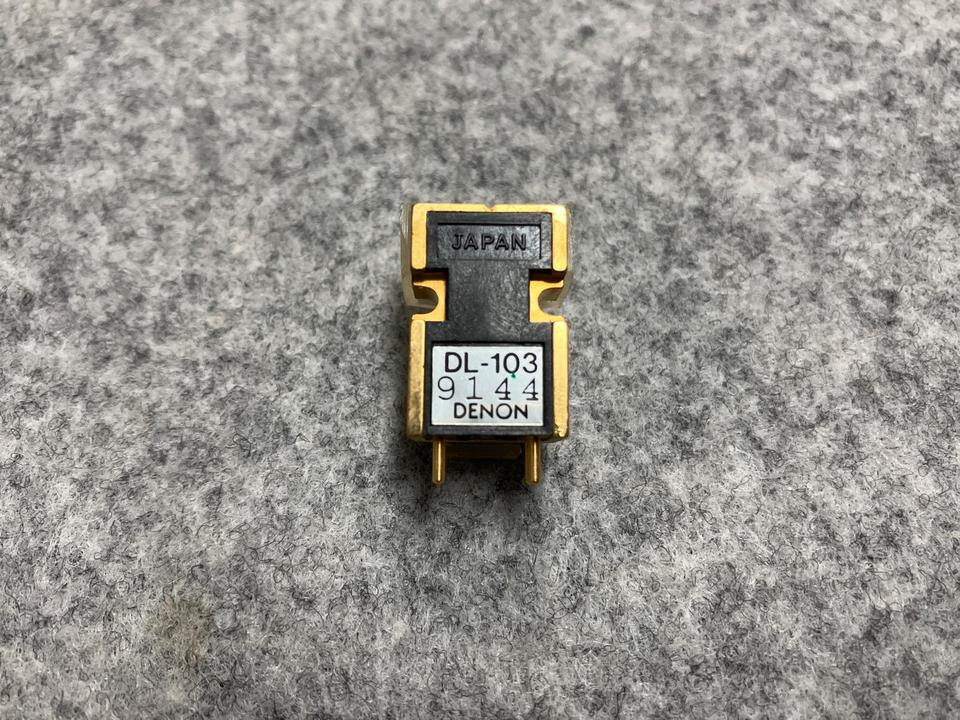 デノン MCカートリッジ DL-103 ヘッドシェル ジュエルトーン デノン MC
