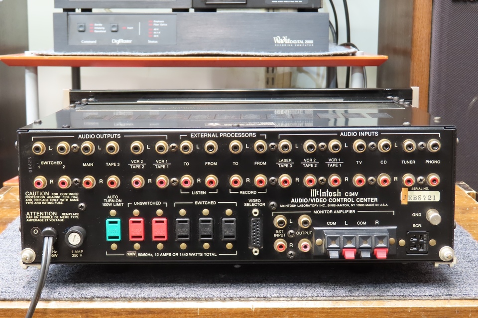 C34V McIntosh - 中古オーディオ 高価買取・販売 ハイファイ堂
