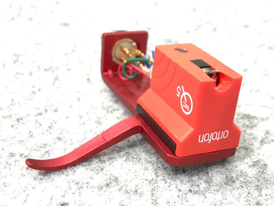 オルトフォン MCカートリッジ ヘッドシェル付 レッド MCQ5-SH4R