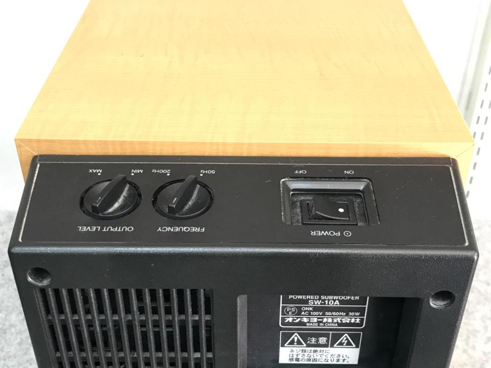 ONKYO アンプ内蔵サブウーファー SW-10A ONKYO SW-10A - アクティブ