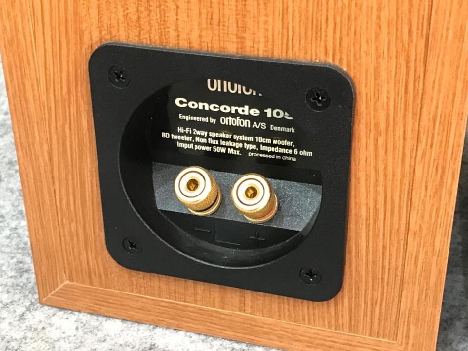 Ortofon concord105 ブックシェルフスピーカー 木製キャビネット