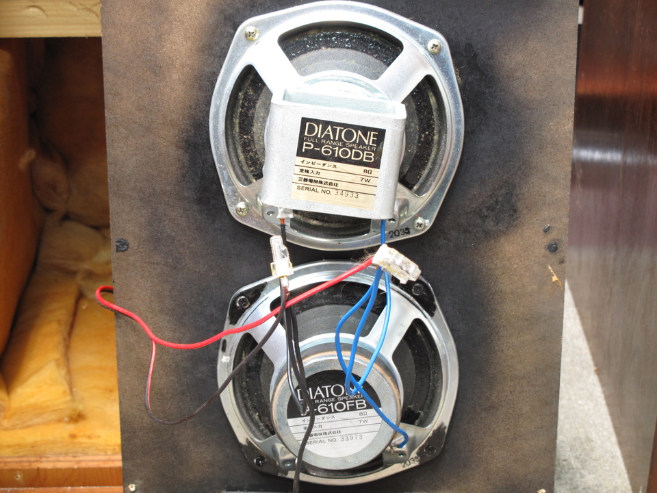 P-610DB+P-610FB+バスレフエンクロージャー DIATONE - 中古オーディオ