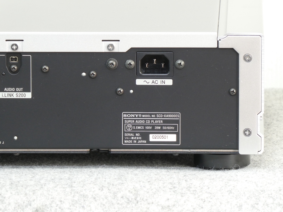 SCD-XA9000ES SONY - 中古オーディオ 高価買取・販売 ハイファイ堂