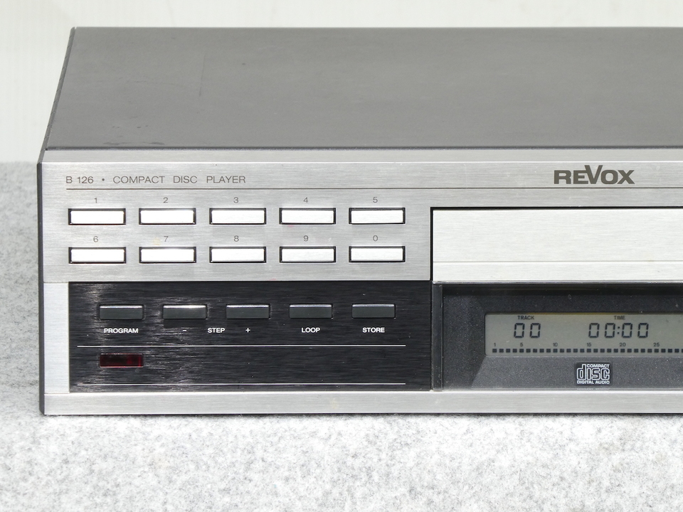 ◆ジャンク◆REVOX B126 CDプレイヤー J05856 REVOX B126 CD Player Transport USED JAPAN 100V Philips CDM4