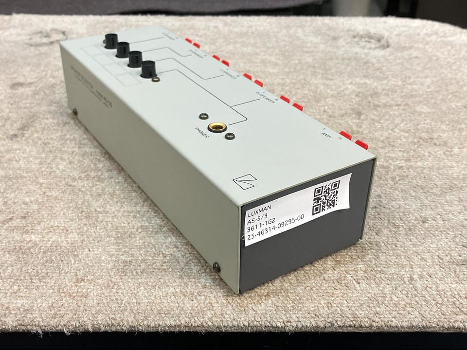 LUX スピーカーセレクター AS-5Ⅲ 一部ジャンク品 ラックス