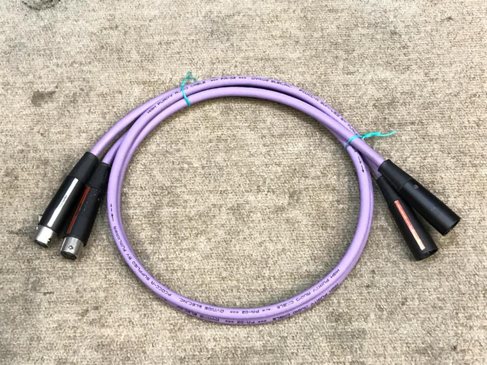 OYAIDE オヤイデ PA-02 V2 XLRケーブル ペア2組 4本セット PA-02TX V2（XLRインターコネクトケーブル）