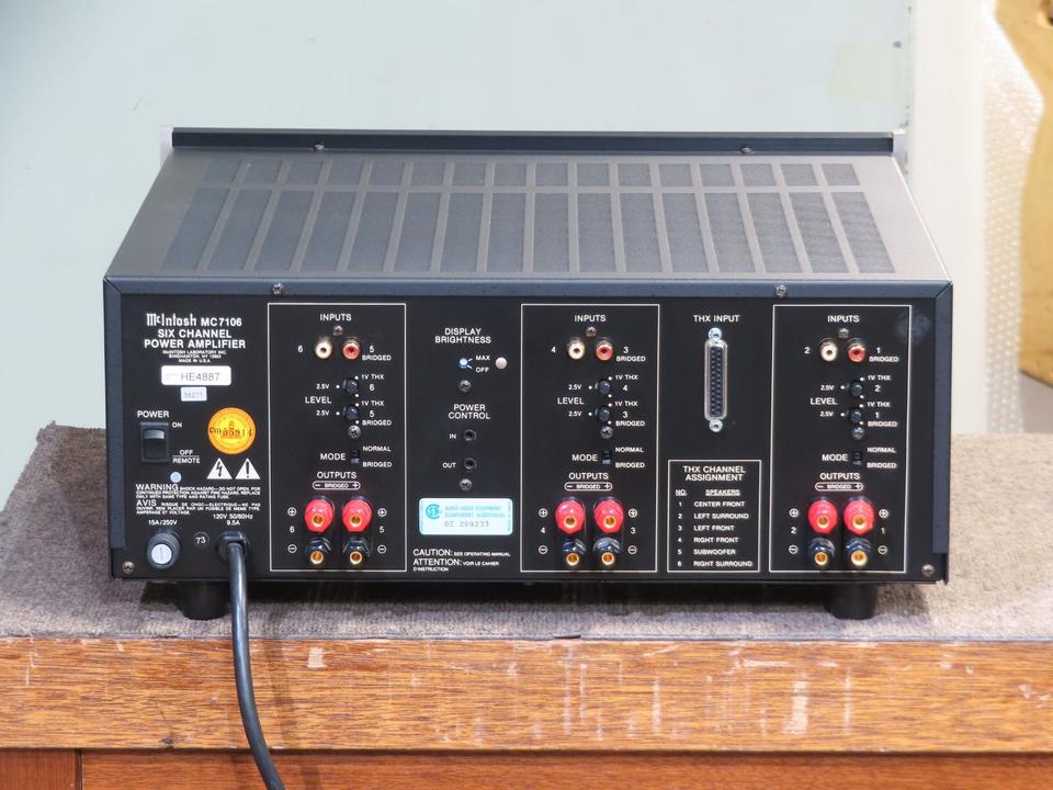 MC7106 McIntosh - 中古オーディオ 高価買取・販売 ハイファイ堂