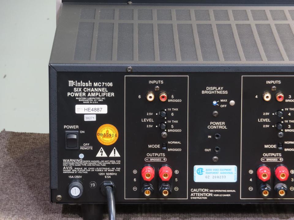 MC7106 McIntosh - 中古オーディオ 高価買取・販売 ハイファイ堂