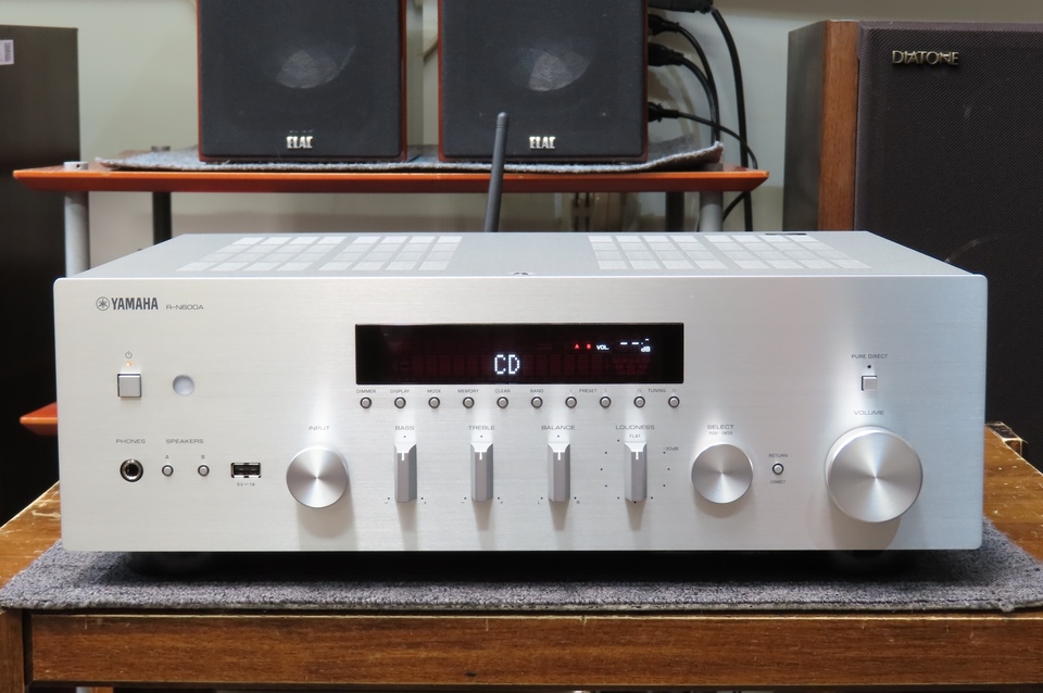 ヤマハ R-N600A アンプ 未開封 YAMAHA - R-N600A-S/シルバー（ネットワークレシーバー）【在庫