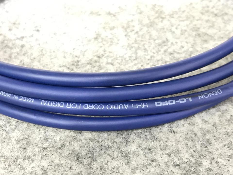 DENON デノン LC-OFC Class1 Hi-Fi スピーカーケーブル 約8m ペア LC
